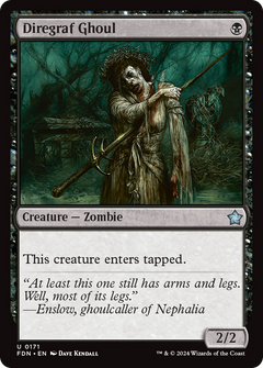 Diregraf Ghoul (171) [Foundations] foil - Deck Out Gaming