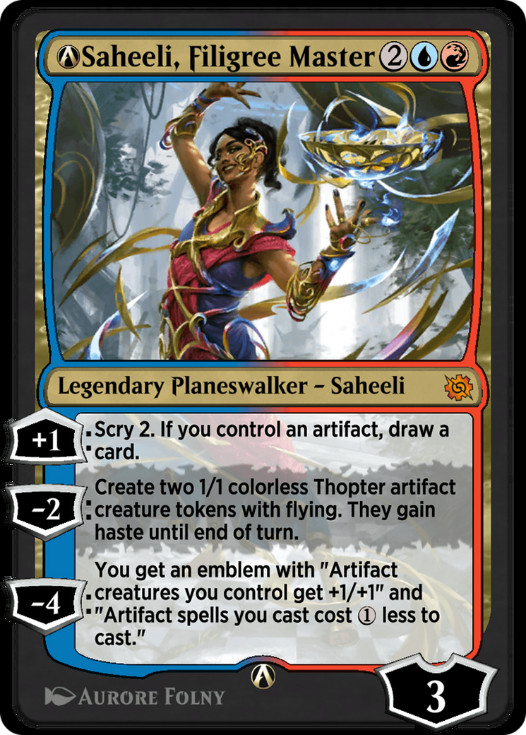 A-Saheeli, Filigree Master (A-219) [The Brothers' War] - Deck Out Gaming
