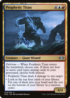 Prophetic Titan (209) [Modern Horizons 2] foil - Deck Out Gaming