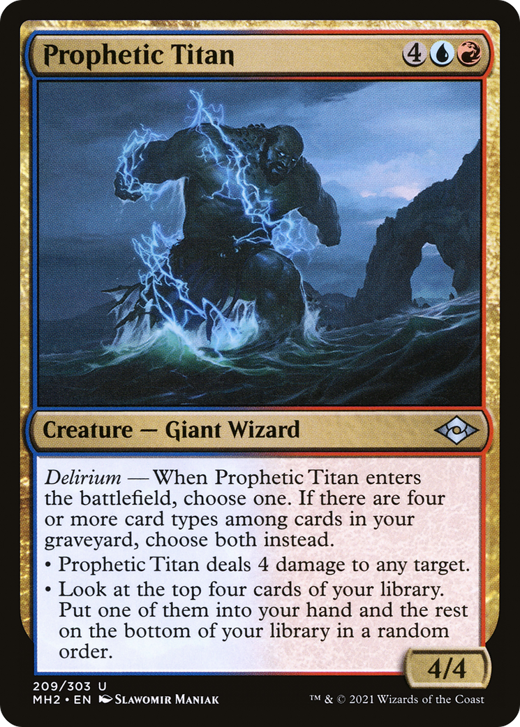 Prophetic Titan (209) [Modern Horizons 2] foil - Deck Out Gaming