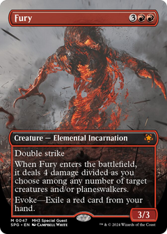 Fury (Borderless) (47) [Special Guests] - Deck Out Gaming