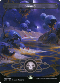 Swamp (237) (Borderless) (237) [Unfinity] - Deck Out Gaming