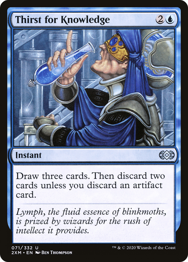 Thirst for Knowledge (71) [Double Masters] - Deck Out Gaming