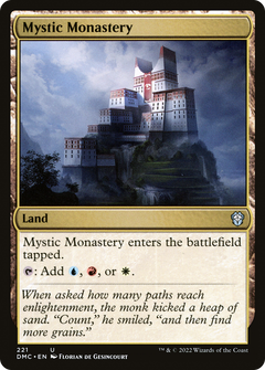 Mystic Monastery (221) [Commander: Dominaria United]-1