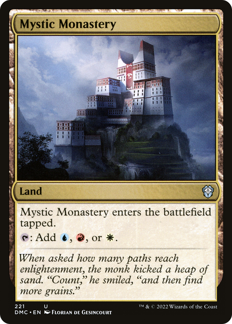 Mystic Monastery (221) [Commander: Dominaria United]