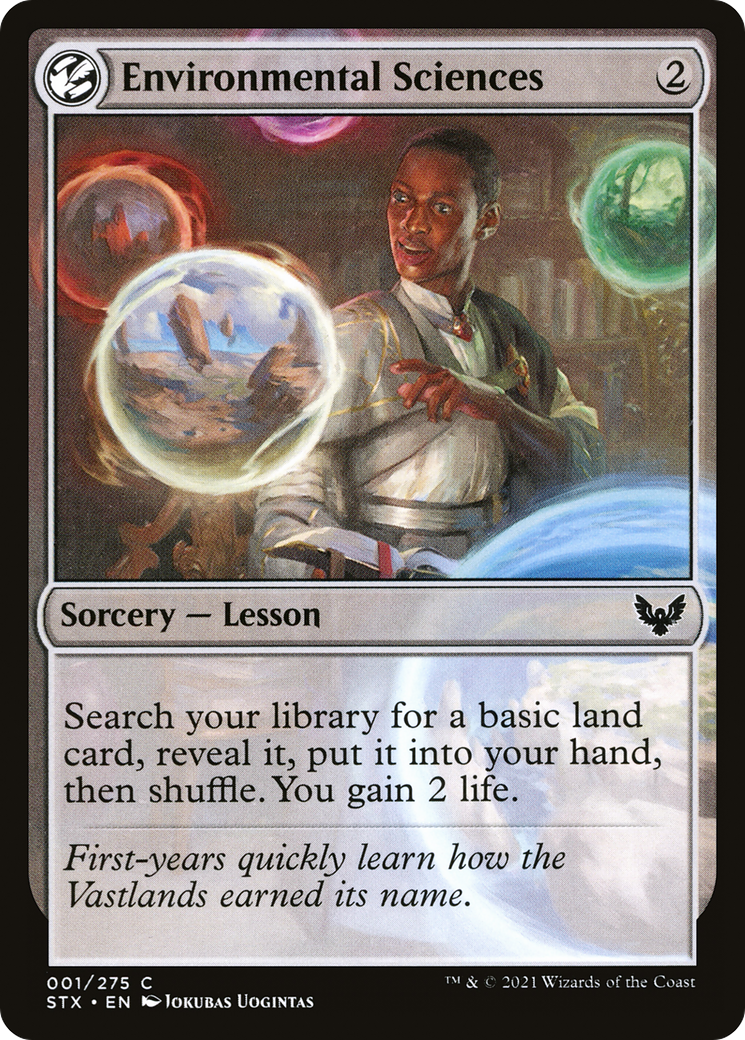 Environmental Sciences (1) [Strixhaven: School of Mages] foil - Deck Out Gaming