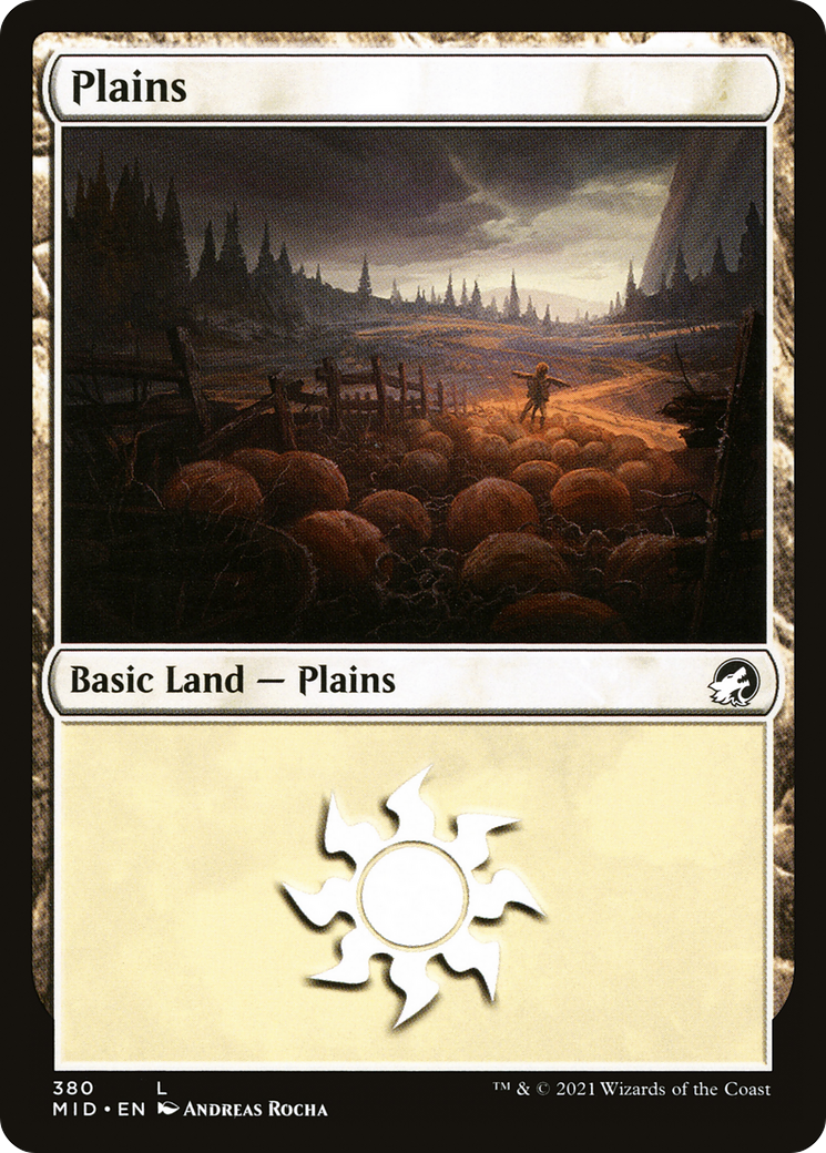 Plains (380) (380) [Innistrad: Midnight Hunt] - Deck Out Gaming