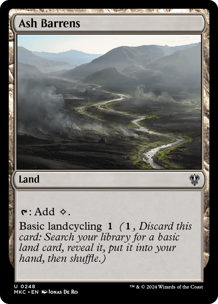 Ash Barrens (248) [Murders at Karlov Manor Commander] - Deck Out Gaming