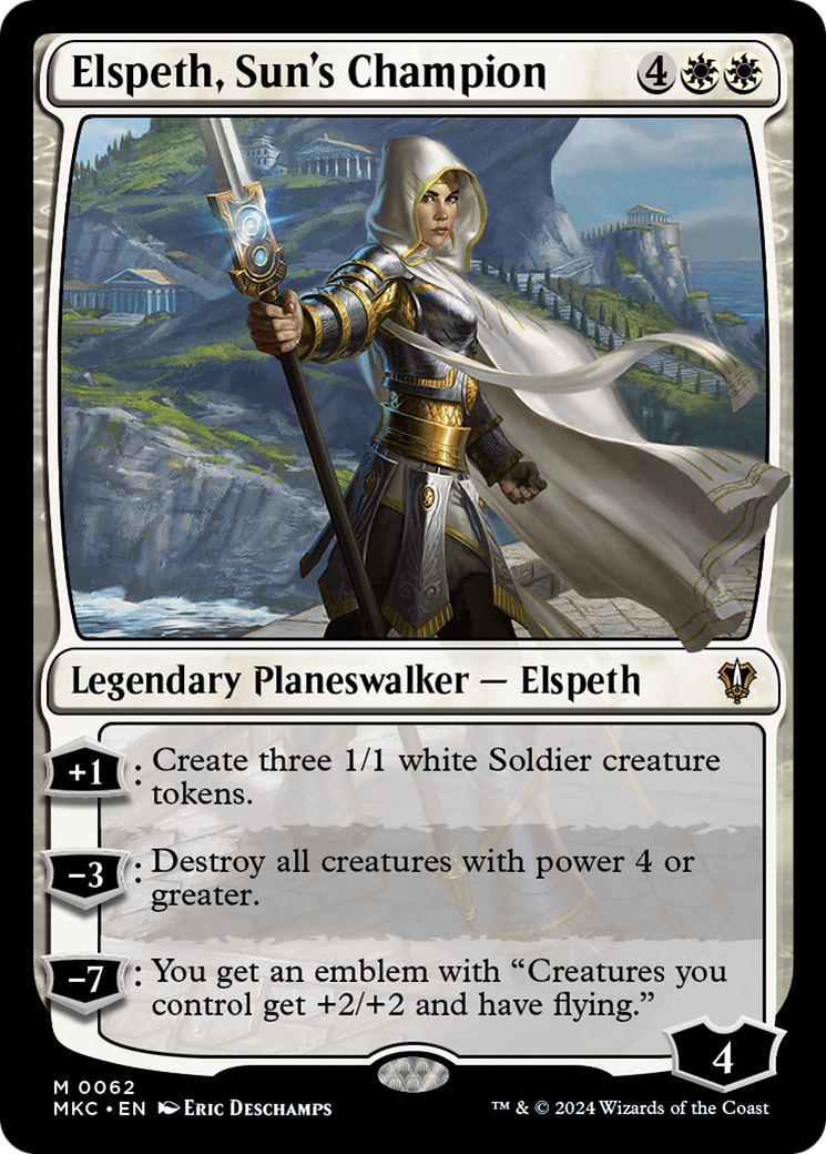 Elspeth, Sun's Champion (62) [Murders at Karlov Manor Commander] - Deck Out Gaming