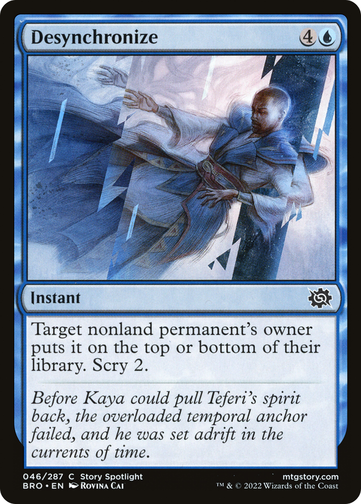 Desynchronize (46) [The Brothers' War] foil - Deck Out Gaming