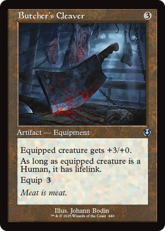 Butcher's Cleaver (Retro Frame) (440) [Innistrad Remastered] foil - Deck Out Gaming