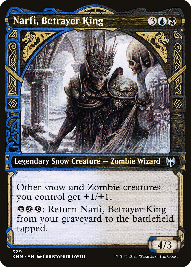 Narfi, Betrayer King (329) [Kaldheim] foil - Deck Out Gaming