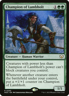 Champion of Lambholt (293) [March of the Machine Commander] - Deck Out Gaming