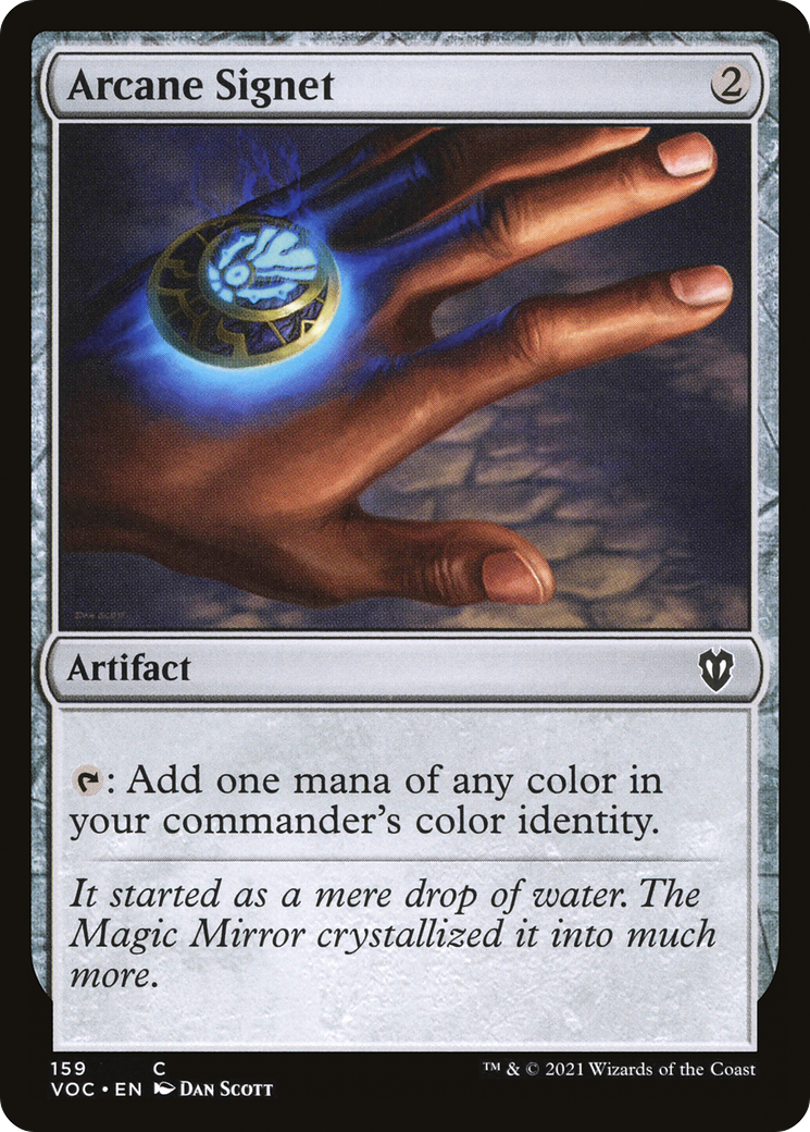 Arcane Signet (159) [Crimson Vow Commander] - Deck Out Gaming