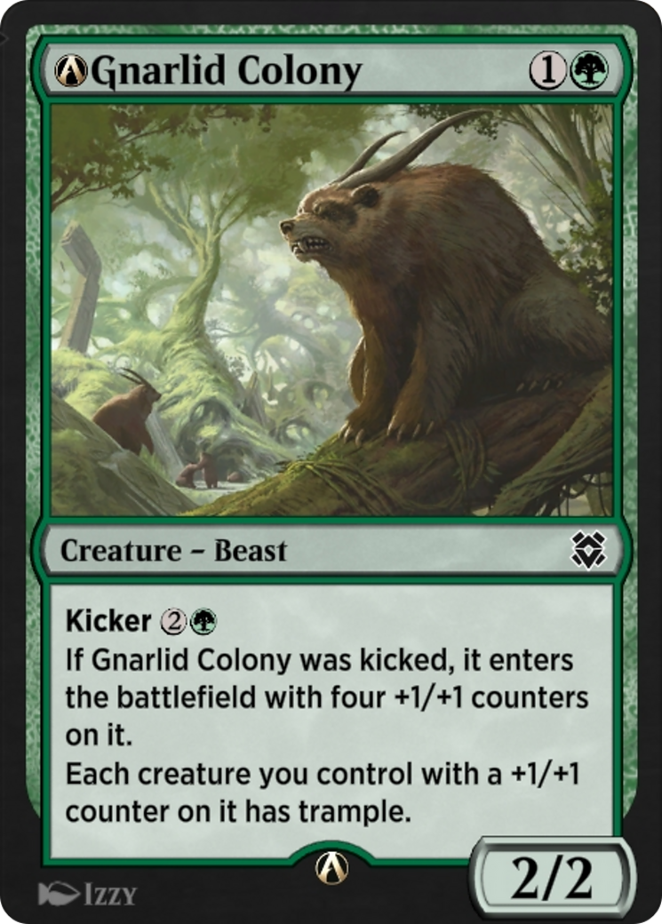 A-Gnarlid Colony (A-185) [Zendikar Rising] - Deck Out Gaming