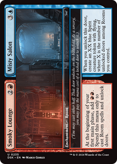 Smoky Lounge // Misty Salon (235) [Duskmourn: House of Horror] - Deck Out Gaming