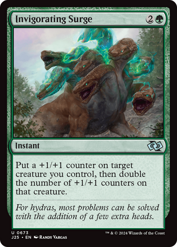 Invigorating Surge (673) [Foundations Jumpstart] - Deck Out Gaming
