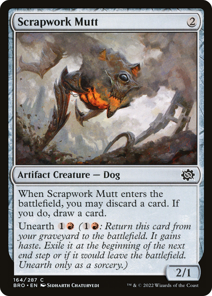 Scrapwork Mutt (164) [The Brothers' War] - Deck Out Gaming