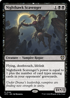 Nighthawk Scavenger (144) [Outlaws of Thunder Junction Commander] - Deck Out Gaming