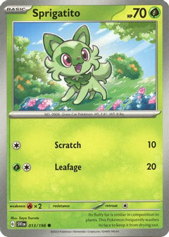 Sprigatito (13) [SV01: Scarlet & Violet Base Set] - Deck Out Gaming