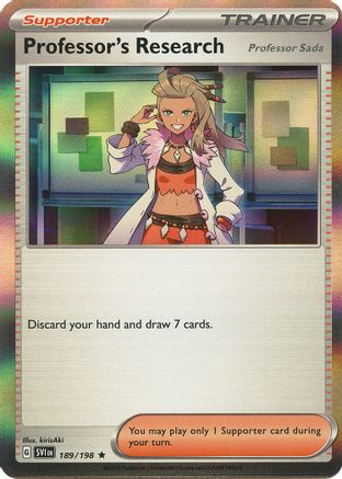 Professor's Research - 189/198 (189) [SV01: Scarlet & Violet Base Set] Reverse Holofoil - Deck Out Gaming