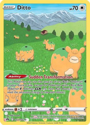 Ditto (GG22) [Crown Zenith: Galarian Gallery] Holofoil - Deck Out Gaming