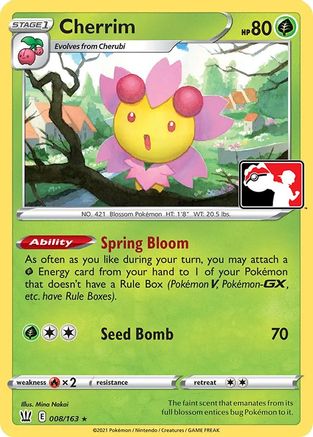 Cherrim (8) [Prize Pack Series Cards] - Deck Out Gaming