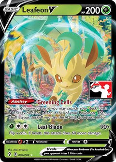 Leafeon V (7) [Prize Pack Series Cards] Holofoil - Deck Out Gaming