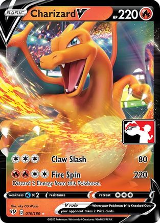 Charizard V (19) [Prize Pack Series Cards] Holofoil - Deck Out Gaming