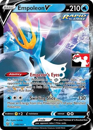 Empoleon V (40) [Prize Pack Series Cards] Holofoil - Deck Out Gaming