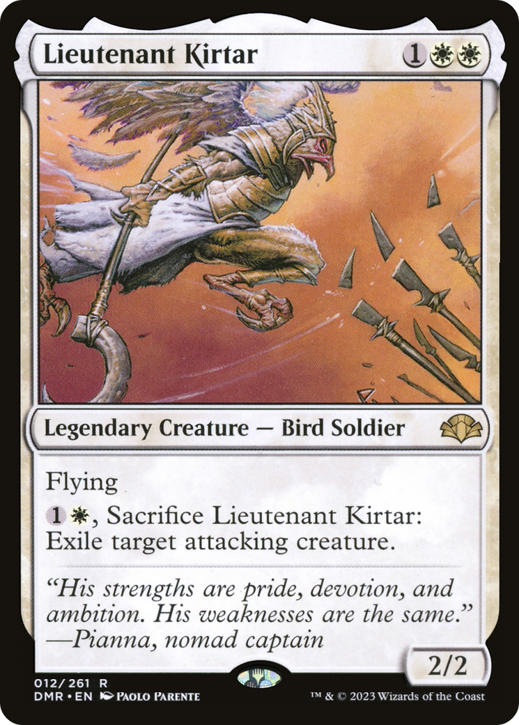 Lieutenant Kirtar (12) [Dominaria Remastered] foil - Deck Out Gaming