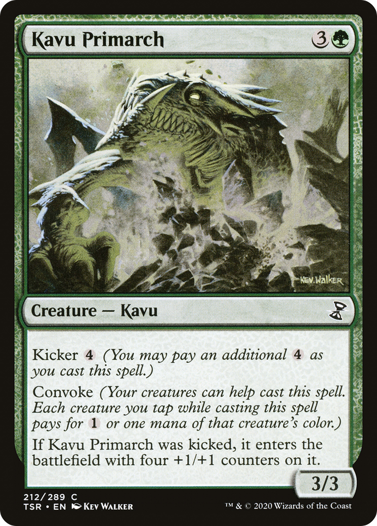 Kavu Primarch (212) [Time Spiral Remastered] - Deck Out Gaming