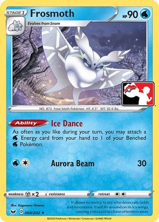 Frosmoth (64) [Prize Pack Series Cards] - Deck Out Gaming