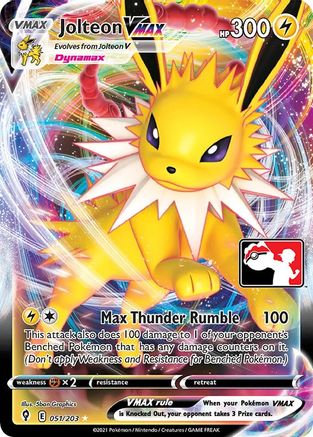 Jolteon VMAX (51) [Prize Pack Series Cards] Holofoil - Deck Out Gaming