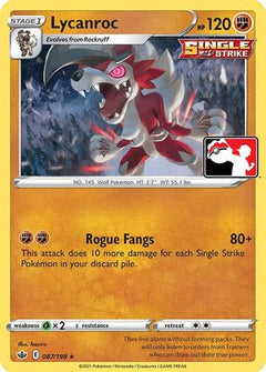 Lycanroc (87) [Prize Pack Series Cards] - Deck Out Gaming