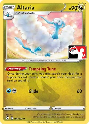 Altaria - 106/203 (106) [Prize Pack Series Cards] - Deck Out Gaming