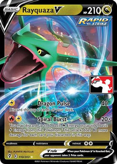 Rayquaza V (110) [Prize Pack Series Cards] Holofoil - Deck Out Gaming