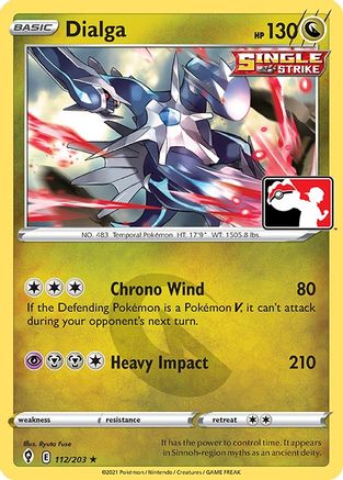 Dialga (112) [Prize Pack Series Cards] - Deck Out Gaming