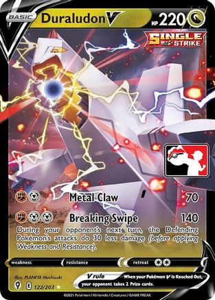 Duraludon V (122) [Prize Pack Series Cards] Holofoil - Deck Out Gaming