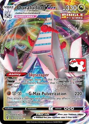 Duraludon VMAX (123) [Prize Pack Series Cards] Holofoil - Deck Out Gaming