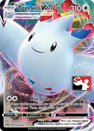Togekiss VMAX (141) [Prize Pack Series Cards] Holofoil - Deck Out Gaming