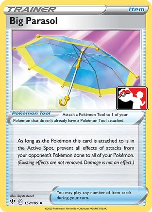 Big Parasol (157) [Prize Pack Series Cards] - Deck Out Gaming