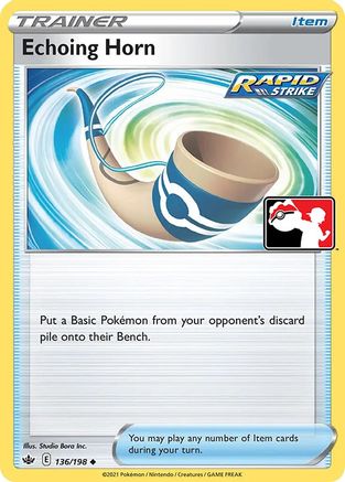 Echoing Horn (136) [Prize Pack Series Cards] - Deck Out Gaming