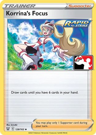 Korrina's Focus (128) [Prize Pack Series Cards] - Deck Out Gaming