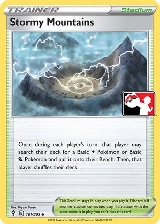 Stormy Mountains (161) [Prize Pack Series Cards] - Deck Out Gaming