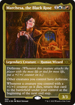 Marchesa, the Black Rose (Foil Etched) (520) [Double Masters 2022] foil - Deck Out Gaming