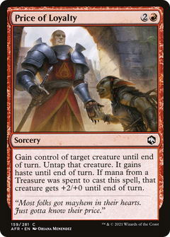 Price of Loyalty (159) [Adventures in the Forgotten Realms] foil - Deck Out Gaming