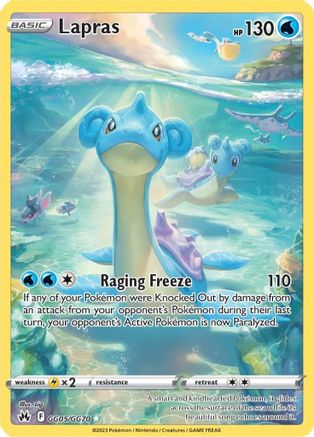 Lapras (GG05) [Crown Zenith: Galarian Gallery] Holofoil - Deck Out Gaming