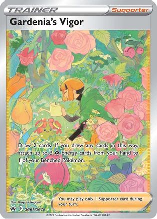 Gardenia's Vigor (GG61) [Crown Zenith: Galarian Gallery] Holofoil - Deck Out Gaming