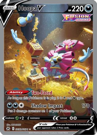 Hoopa V (GG53) [Crown Zenith: Galarian Gallery] Holofoil - Deck Out Gaming